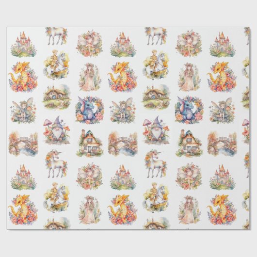 Märchenwelt Geschenkpapier (Flach)