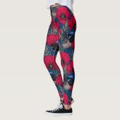 Märchenwren und Mohn Leggings (Links)