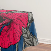 Märchenwren und Mohn Tischdecke (Beispiel)