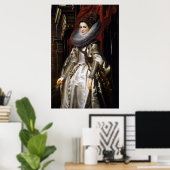 Marchesa Doria Canvas Print Poster (Heimbüro)