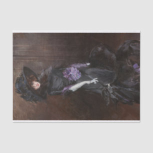 Marchesa Luisa Casati von Giovanni Boldini Seidenpapier