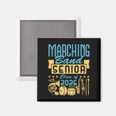 Marching Band Abiturklasse 2026 Magnet (Vorderseite/Rückseite)