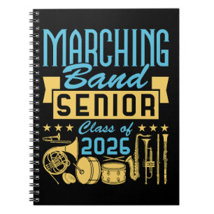 Marching Band Abiturklasse 2026 Notizblock