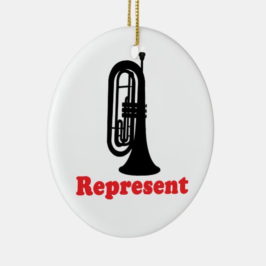 Marching Band Baritone Representation Keramikornament (Rechts)