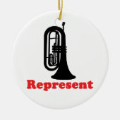 Marching Band Baritone Representation Keramikornament (Vorne)