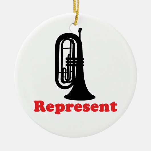 Marching Band Baritone Representation Keramikornament (Vorne)
