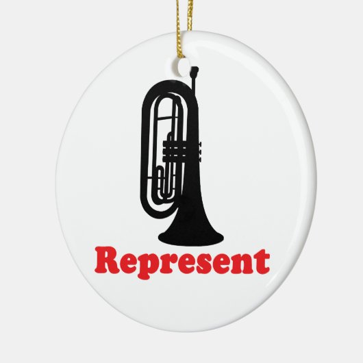 Marching Band Baritone Representation Keramikornament (Links)
