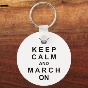 Marching Band Behielt Ruhe und März auf Schlüsselanhänger