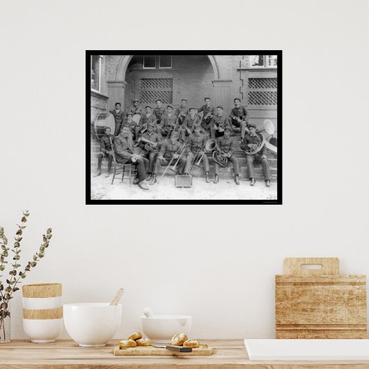 Marching Band Claflin University 1898 Poster (Küche)