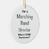Marching-Band-Direktor Keramik Ornament (Rechts)