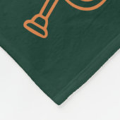 Marching Band Doodle Drawing Senior Night Fleecedecke (Ecke)