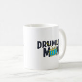 Marching Band Drum Corps Drumline Mama Kaffeetasse (VorderseiteRechts)