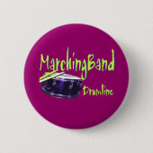 Marching Band Drumline Button (Vorderseite)