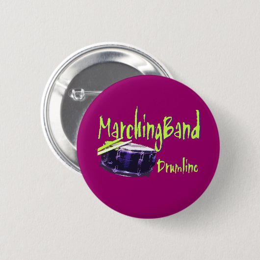 Marching Band Drumline Button (Vorne & Hinten)