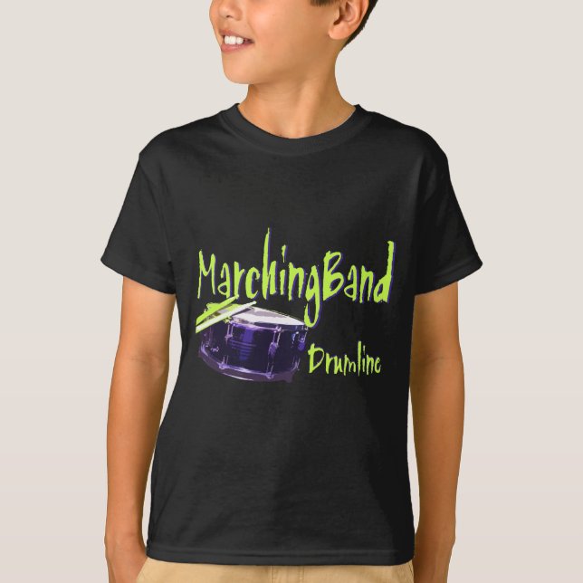 Marching Band Drumline T-Shirt (Vorderseite)