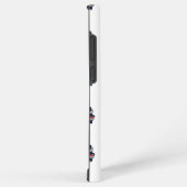 Marching Band Drummer Cat Navy Blue and Red Samsung Galaxy Hülle (Rechte Seite)