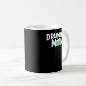 Marching Band Drums Drumline Mama Kaffeetasse (VorderseiteRechts)