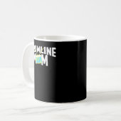 Marching Band Drums Drumline Mama Kaffeetasse (Vorderseite Links)