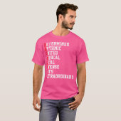 Marching Band Drums Drumline T-Shirt (Vorne ganz)