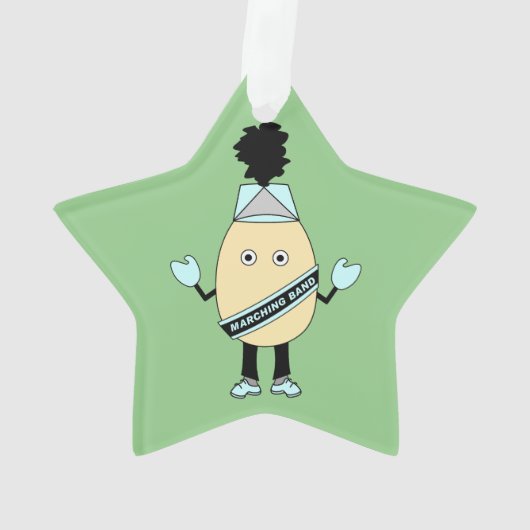 Marching Band Egghead Ornament (Rückseite)