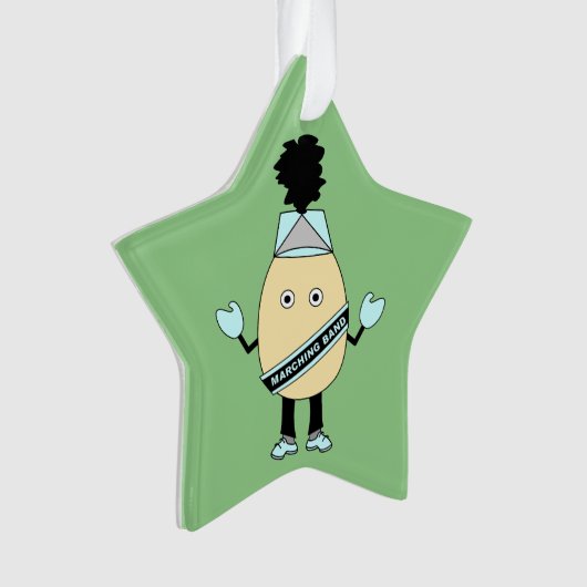 Marching Band Egghead Ornament (Vorderseite)