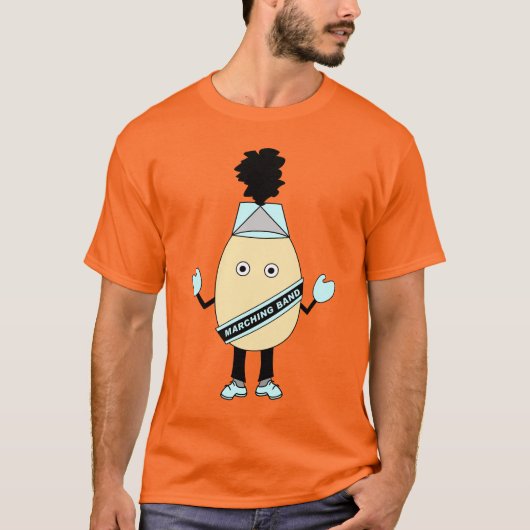 Marching Band Egghead T-Shirt (Vorderseite)