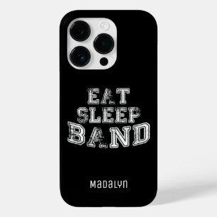 Marching Band esst Schlafbandtypografie Case-Mate iPhone 14 Pro Hülle