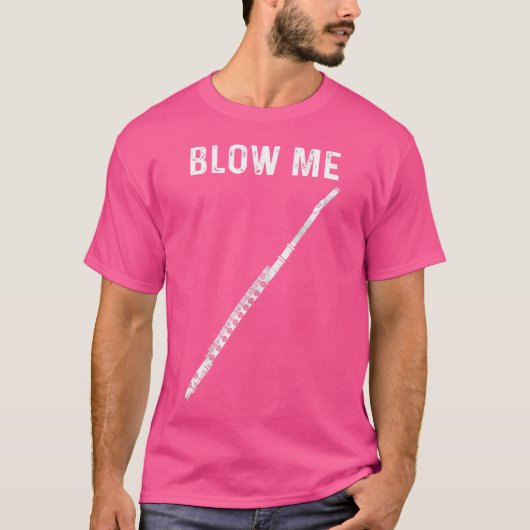 Marching Band Flute T-Shirt (Vorderseite)