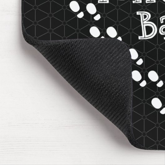 Marching Band Footprints Herz Mousepad (Ecke)