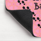 Marching Band Footprints Herz Mousepad (Ecke)