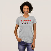 Marching Band Footprints T-Shirt (Vorne ganz)