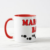 Marching Band Footprints Tasse (Links)