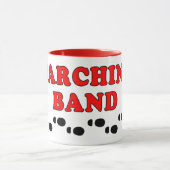 Marching Band Footprints Tasse (Zentrum)