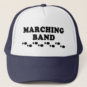 Marching Band Footprints Truckerkappe