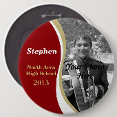 Marching Band Foto Red Gold 2013 Button (Vorne & Hinten)