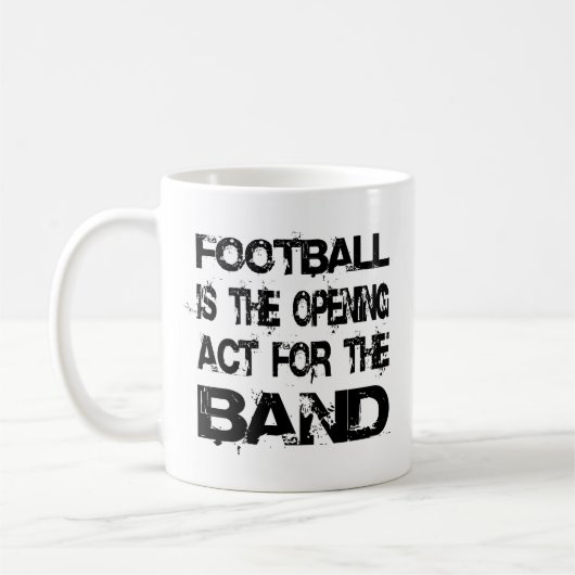 Marching Band Funny Sprichwort Kaffeetasse (Links)