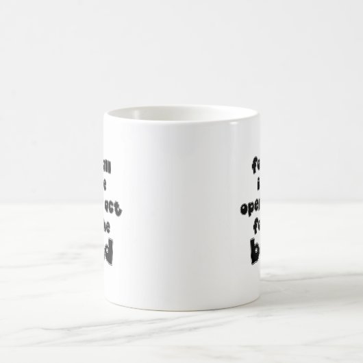 Marching Band Funny Sprichwort Kaffeetasse (Mittel)