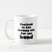 Marching Band Funny Sprichwort Kaffeetasse (Links)