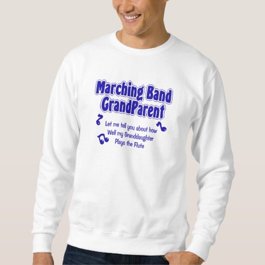 Marching Band Großeltern Sweatshirt (Vorderseite)