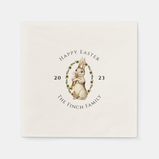 Marching Band Happy Oaster Serviette (Vorderseite)