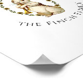 Marching Band Happy Osterkunst Print Poster (Ecke)