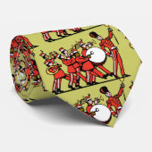 Marching Band Krawatte (Gerollt)