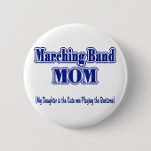 Marching Band Mama/Baritone Button (Vorderseite)