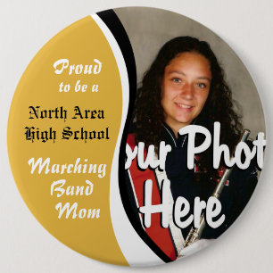 Marching-Band-Mama Button
