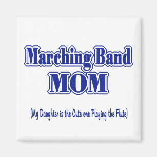 Marching Band Mama/Flute Magnet
