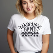 Marching Band Mama Notes Tshirt
