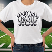 Marching Band Mama Notes Tshirt