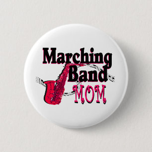 Marching Band Mama / Saxophon Button