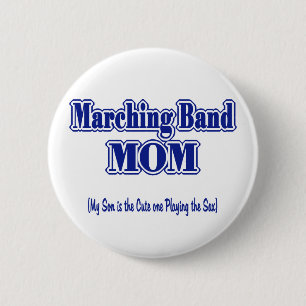 Marching Band Mama / Saxophon Button