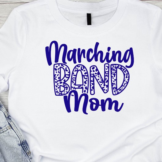 Marching Band Mama Tshirt